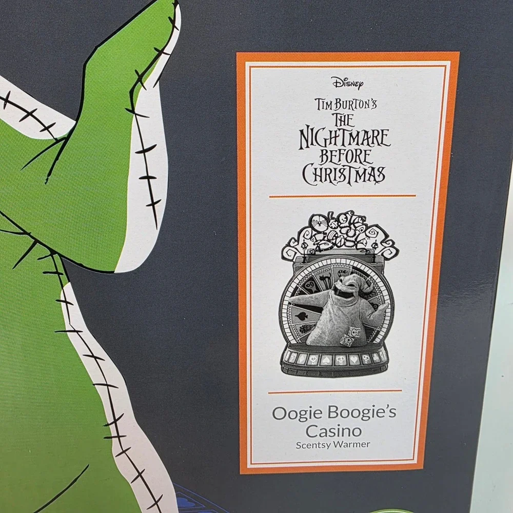 Disney Nightmare Before Christmas Oogie Boogie's Casino Scentsy Warmer New